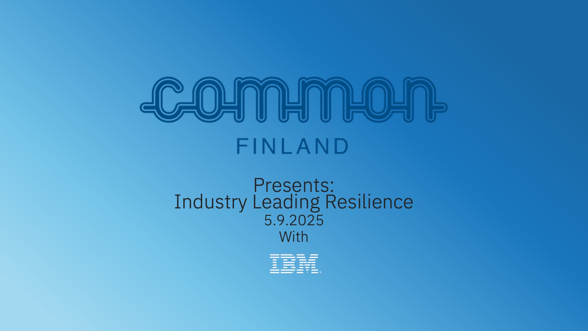 Tapahtumatallenne – Power11 – Industry Leading Resilience